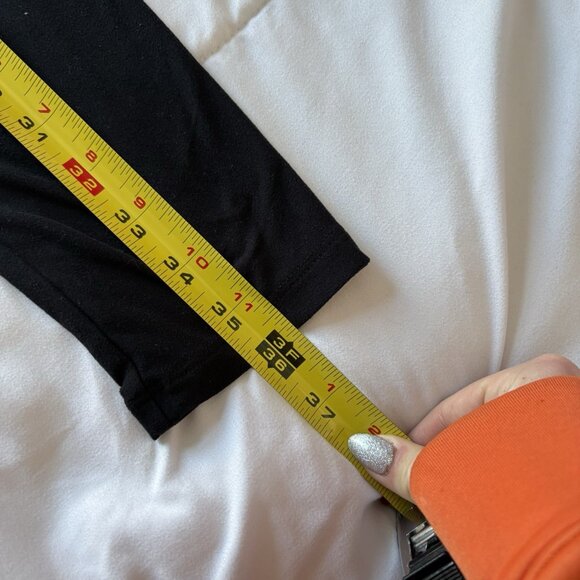 Lularoe Womens Tall & Curvy Black Leggings Soft Polyester Business Casual - Picture 2 of 6